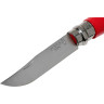 Нож Opinel №8 Trekking, нержавеющая сталь, красная рукоятка, блистер 001981